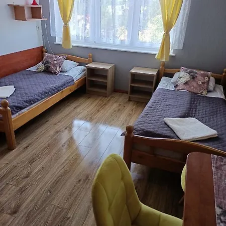 Quarto em Acomodações Particulares Goscinne U Marcina- Sala Zabaw, Basen, Melex, Rowery, Grill, Mini Dmuchaniec *